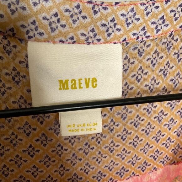 Maeve Floral Sheer Dress - Picture 4 of 7